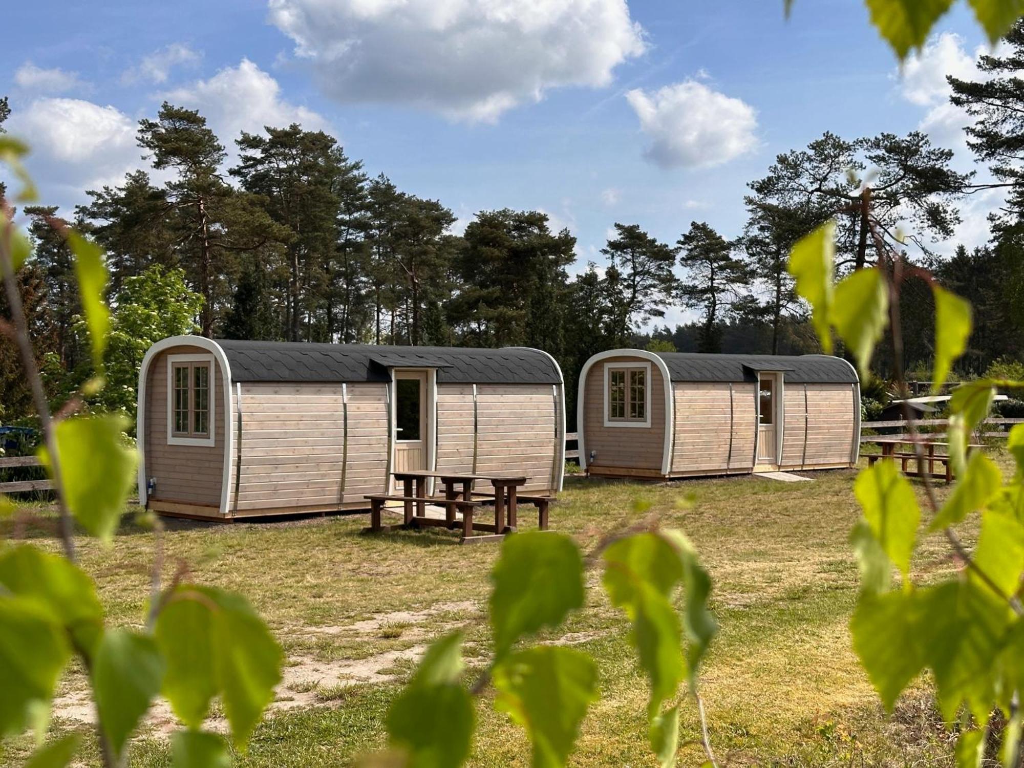 Naturcamping Lueneburger Heide - Chalets & Tiny Haeuser سولتو المظهر الخارجي الصورة