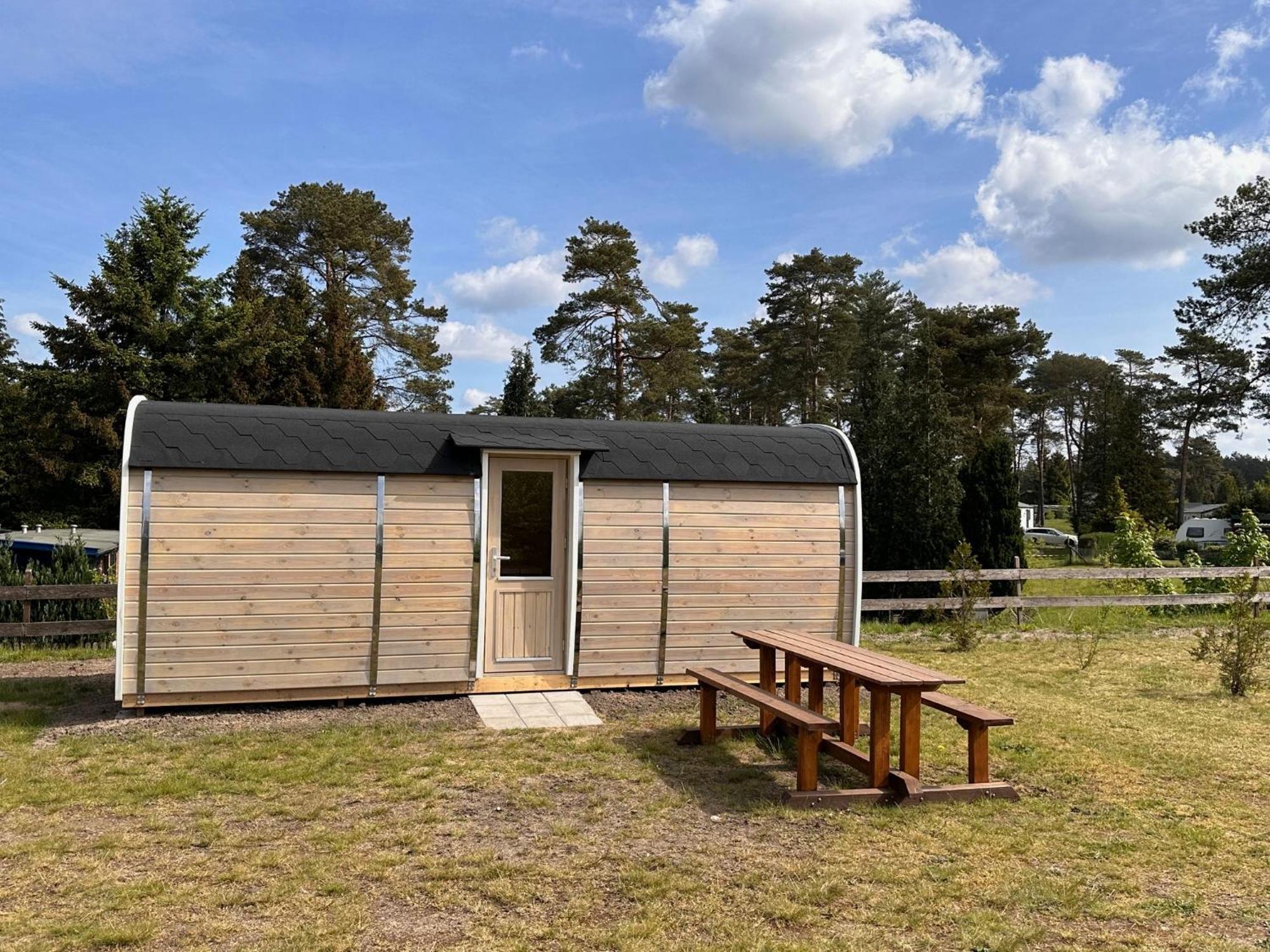 Naturcamping Lueneburger Heide - Chalets & Tiny Haeuser سولتو المظهر الخارجي الصورة